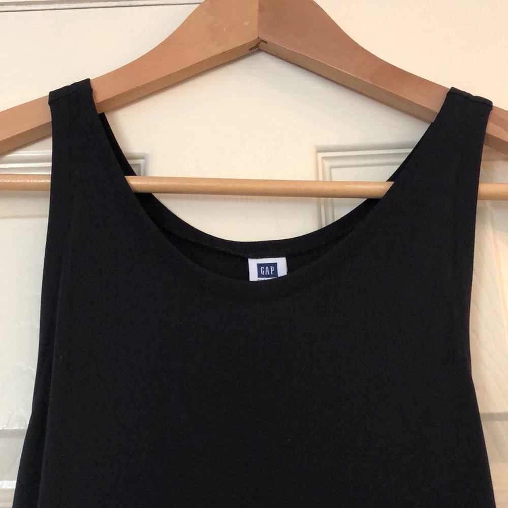 GAP FACTORY Maxi Black Knit Dress - Size Medium